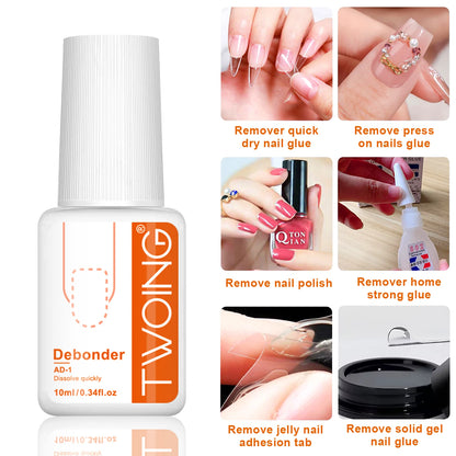 7g Super Strong Nail Glue For False Nail Tips, Acrylic Nails Press On Nails,Fake Nails Art Decoration Lasting Adhesion