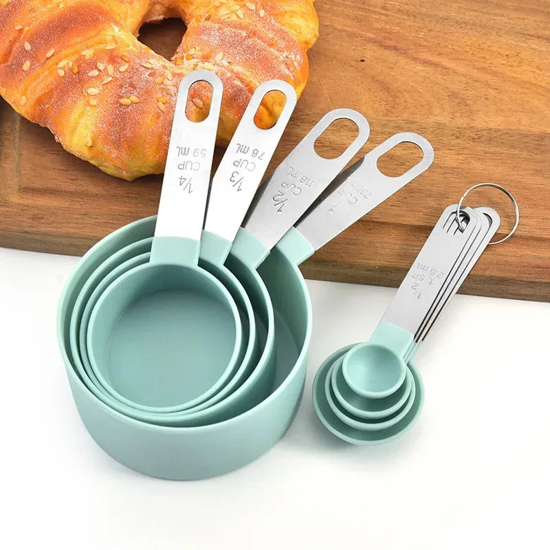 4/8PCS/Plastic Multi Purpose Measuring Cup Set