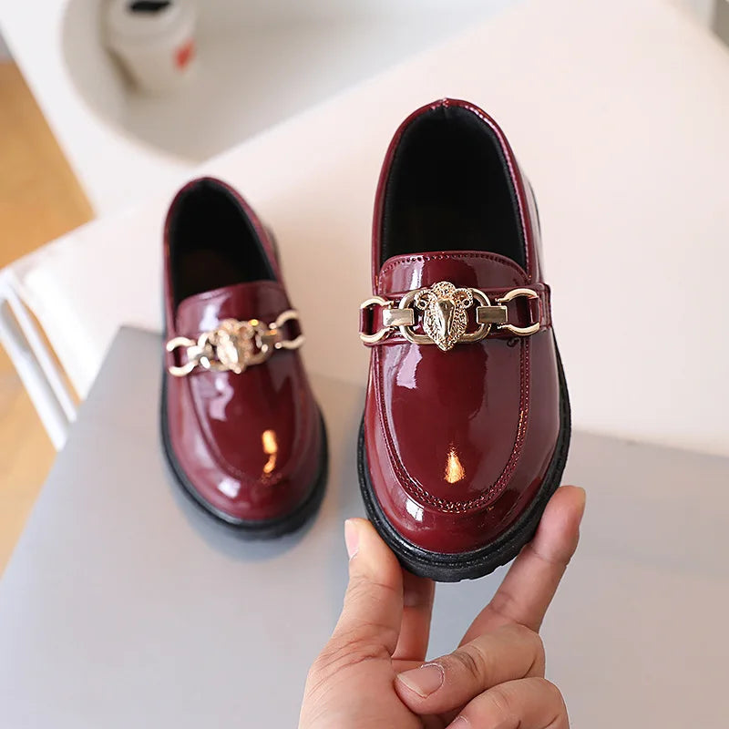 Princess Leather Soft Sole British Style Shoes