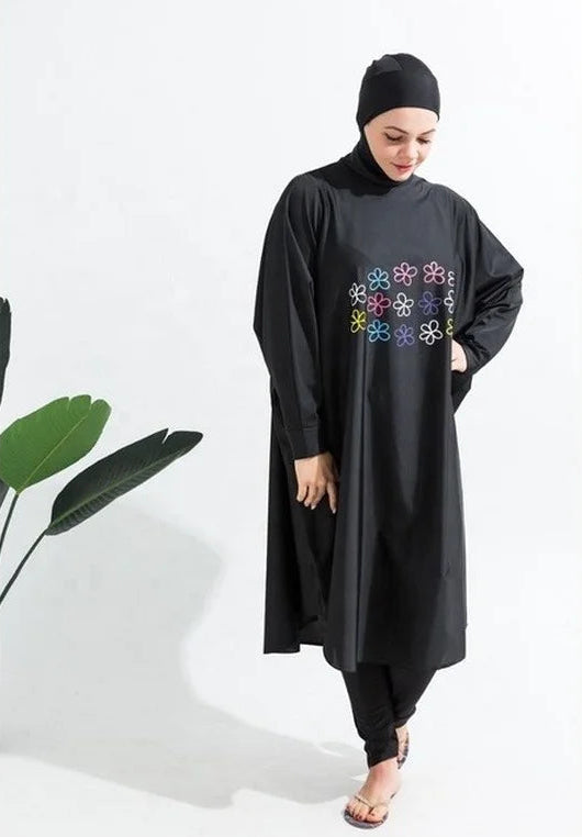 Muslim Beachwear Burkinis Bathing Bat Suit