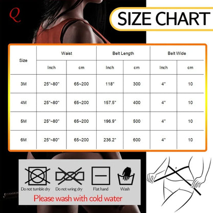 Waist Trainer Body Shaper Sweat Slimming Belt