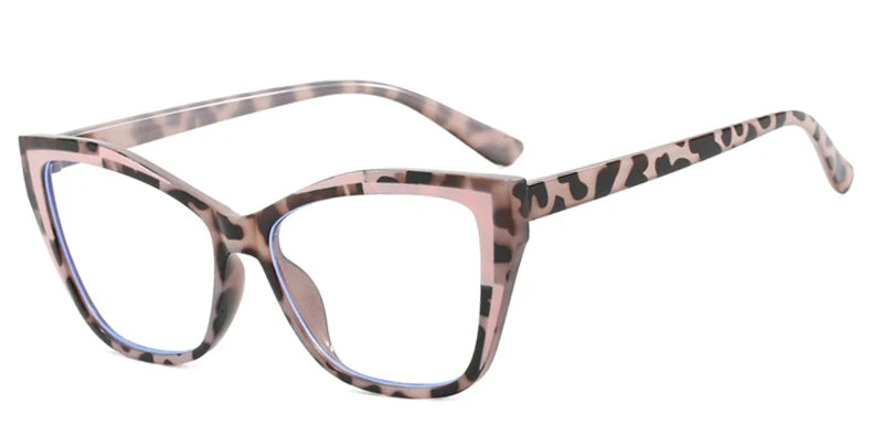 Vintage Square Cat Eye Rectangle Sunglasses