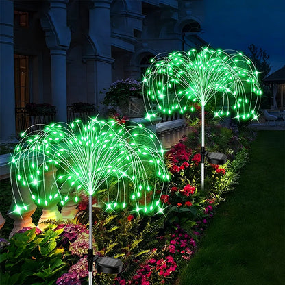 LED Garden Solar Lights Dandelion Outdoor Waterproof Courtyard Decor