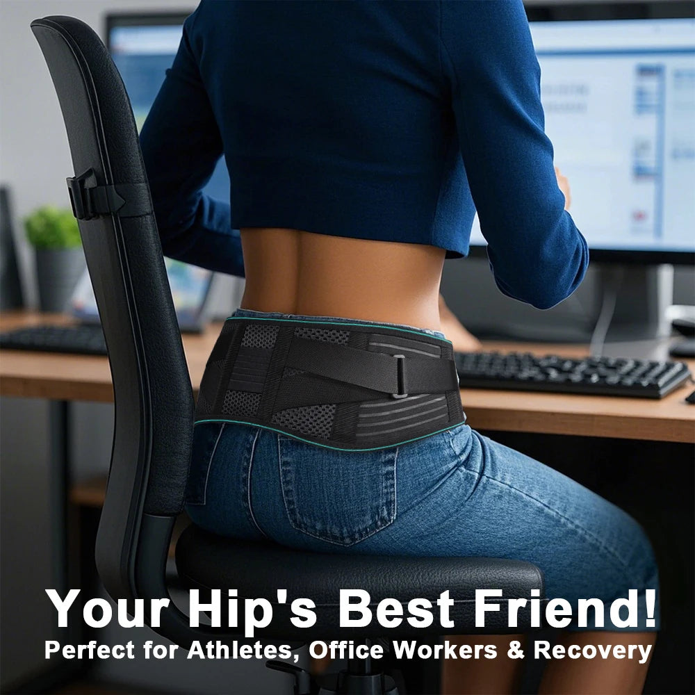 Back Brace for Lower Back Pain Relief Lumbar Support Belt