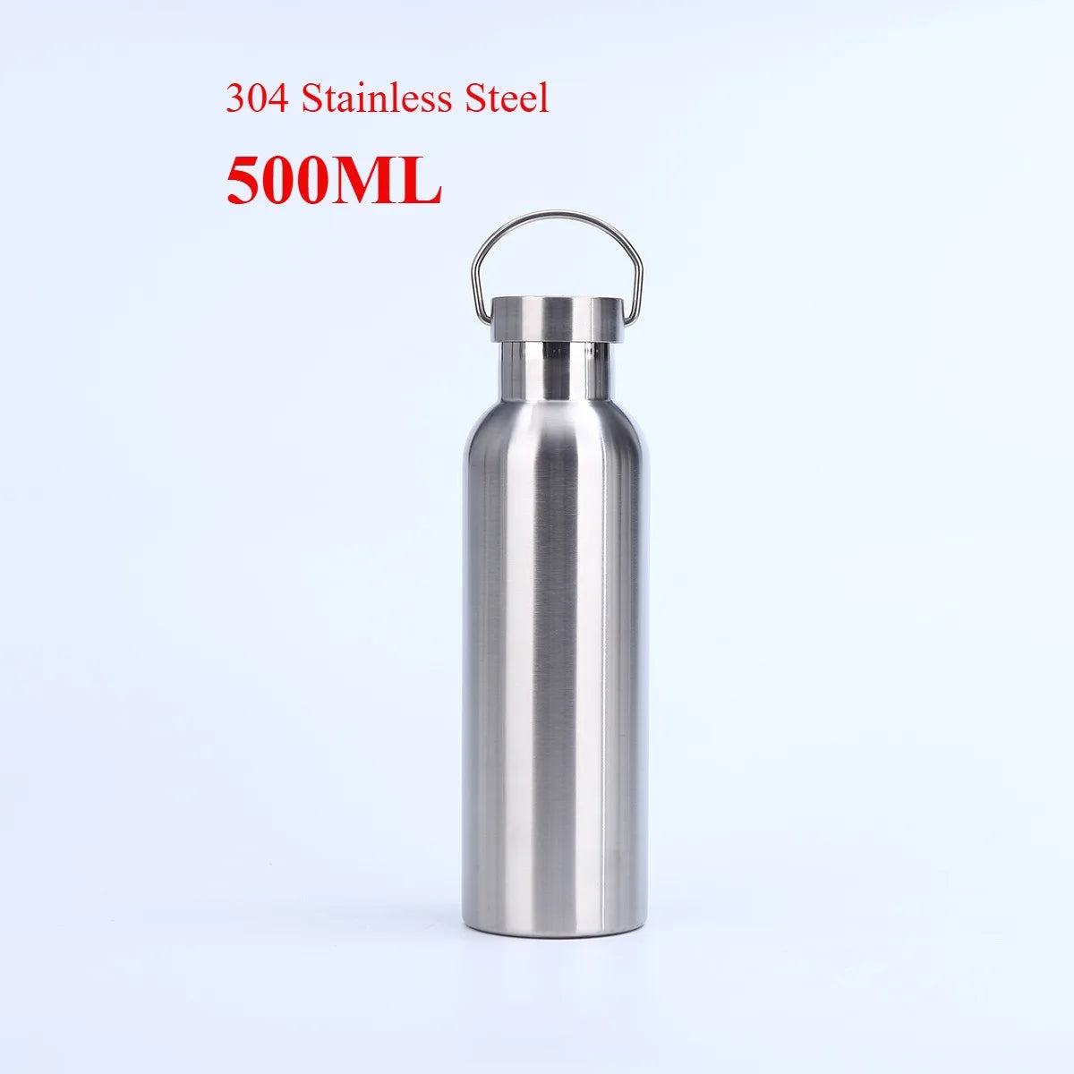 Stainless Steel Water 1 Liter  500 750 1000ml Bottles