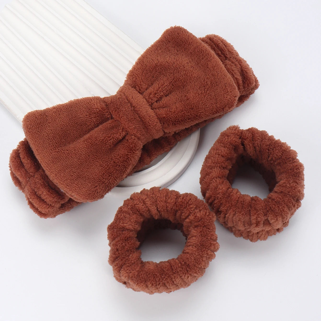 Headband Wristband for Washing Face Makeup Towel