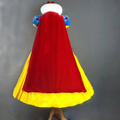 Cartoon Snow White Halloween Costume Coplay Dress