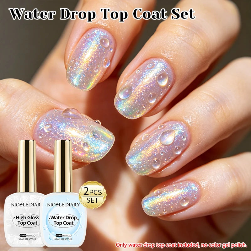15ml Bubble Ocean Wave Gel White Gel Nail Polish Varnish UV LED Soak Off Gel