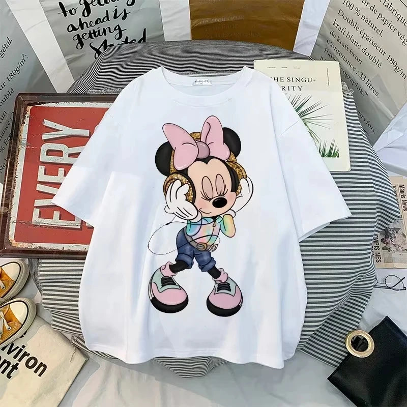 Disney Cartoon Extra Large Cotton T-shirt