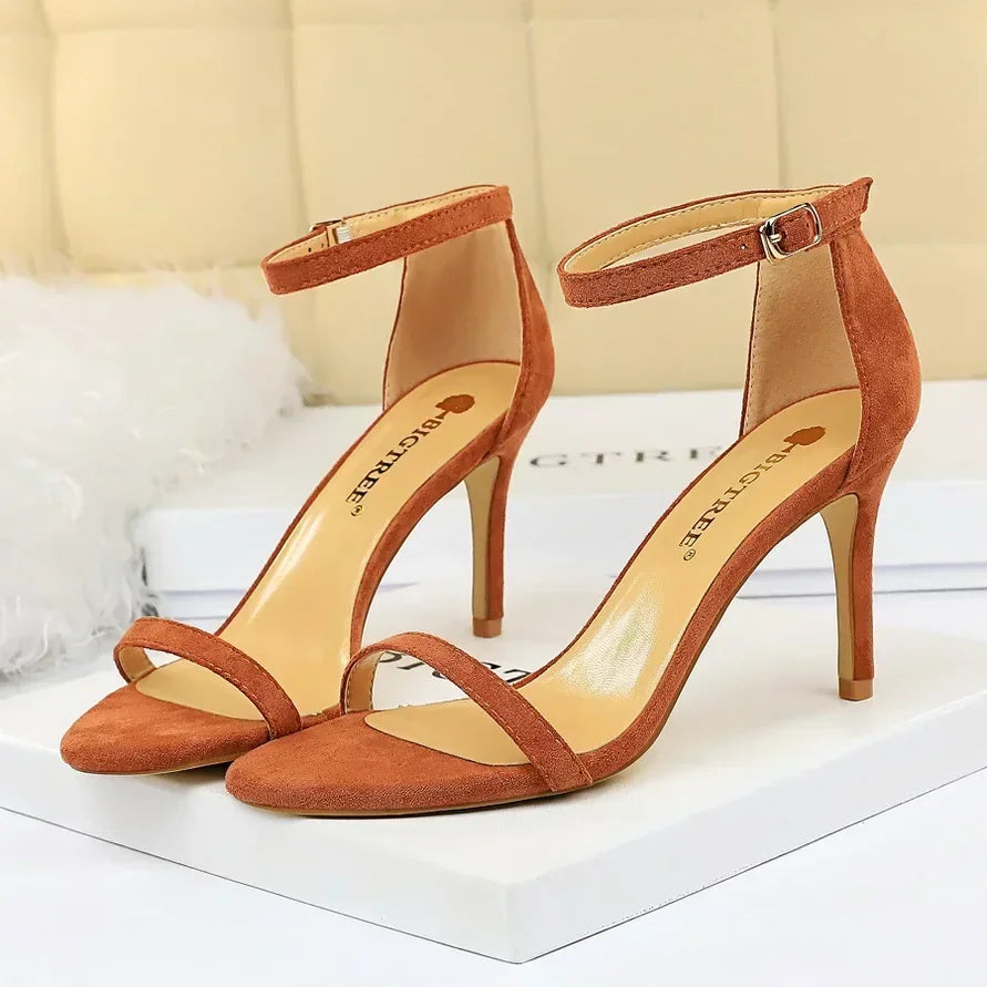 Gladiator Stiletto Classic Ankle Strap Sexy Shoes