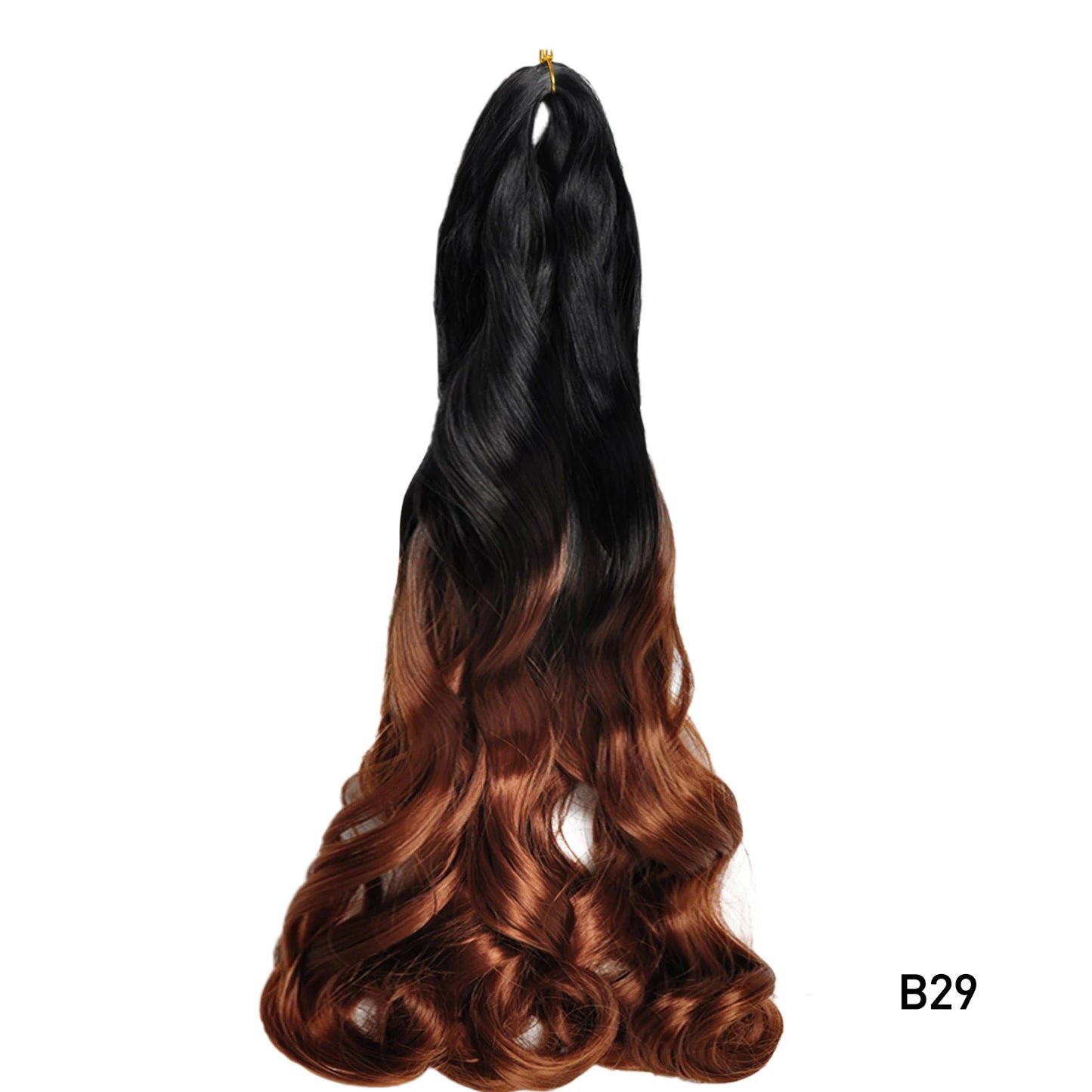 French Curls Braiding Hair 24Inch Hair Extensions