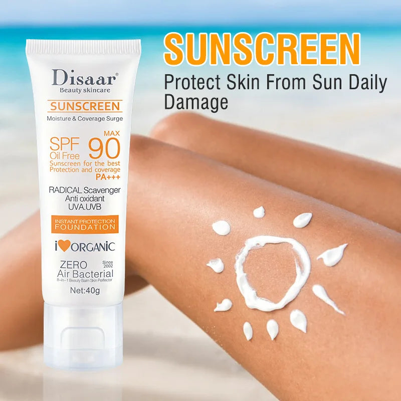 Facial Body Sunscreen Waterproof Skin Protective Cream