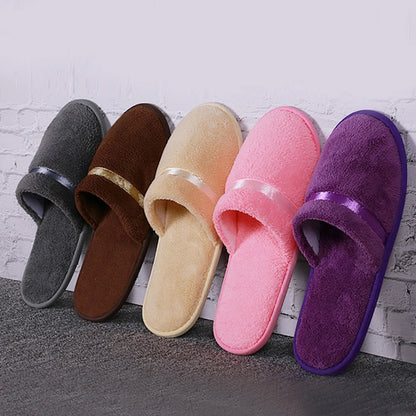 Fur plush Home Flat Slippers