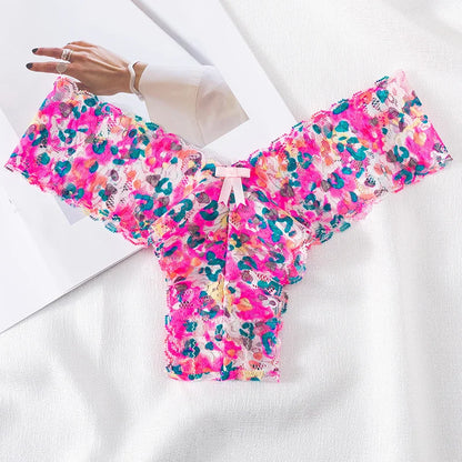 ruffles Underwear Invisible Seamless  G-String Lingerie