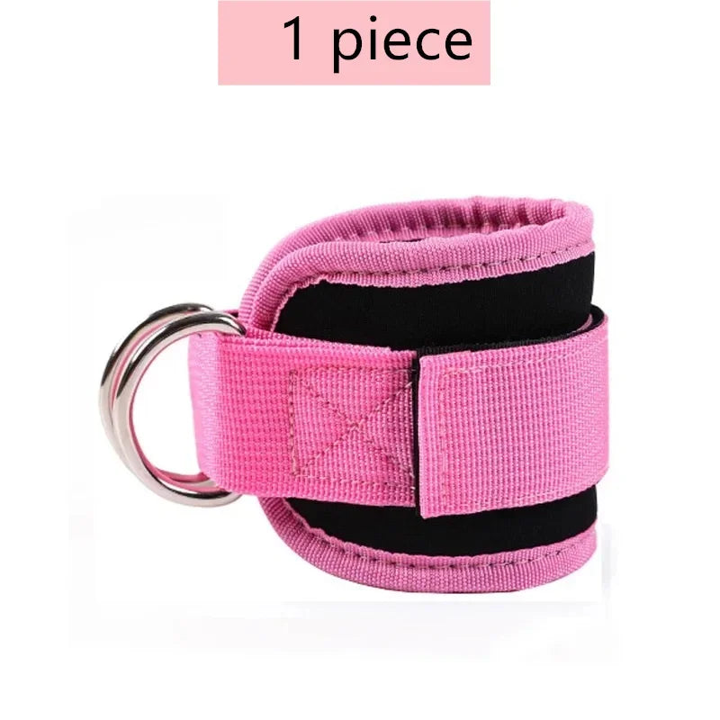 Cable Ankle Straps Double D-Ring Ankle Cuffs