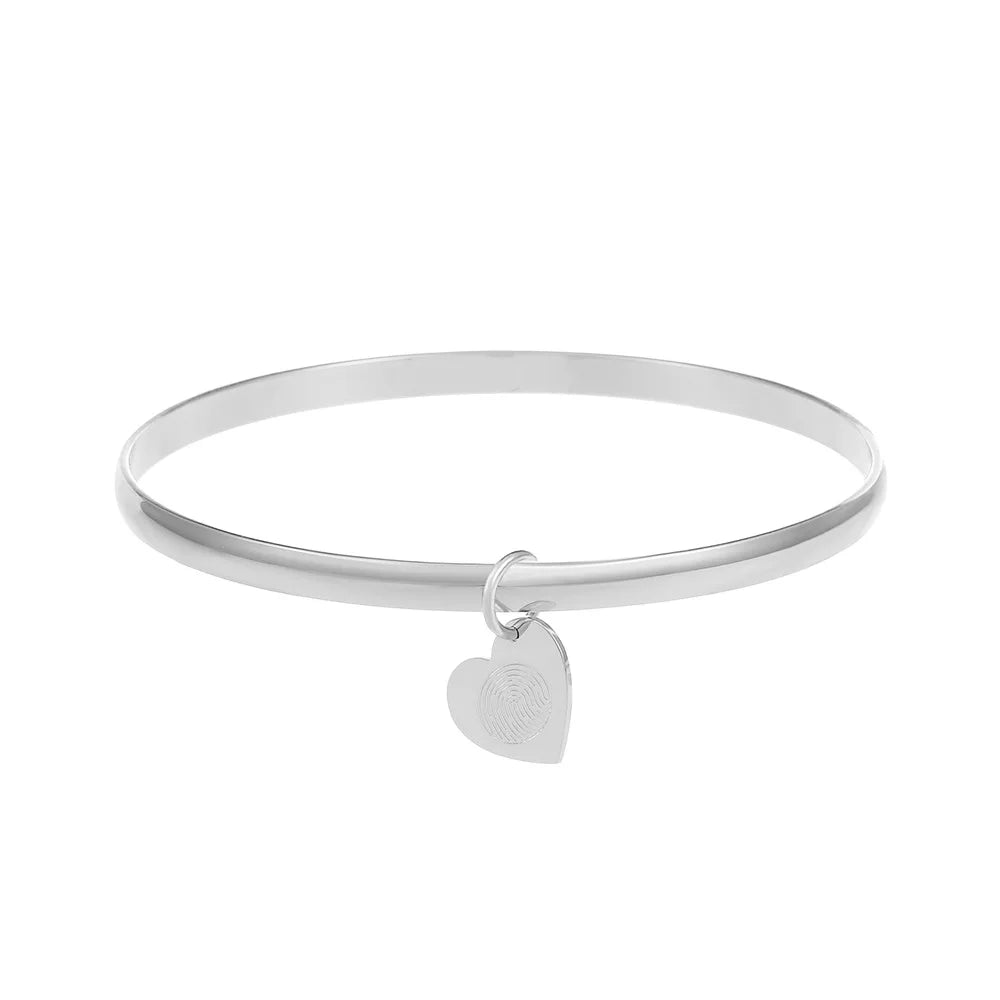 Metal Flat Round Spring Retro Bracelet