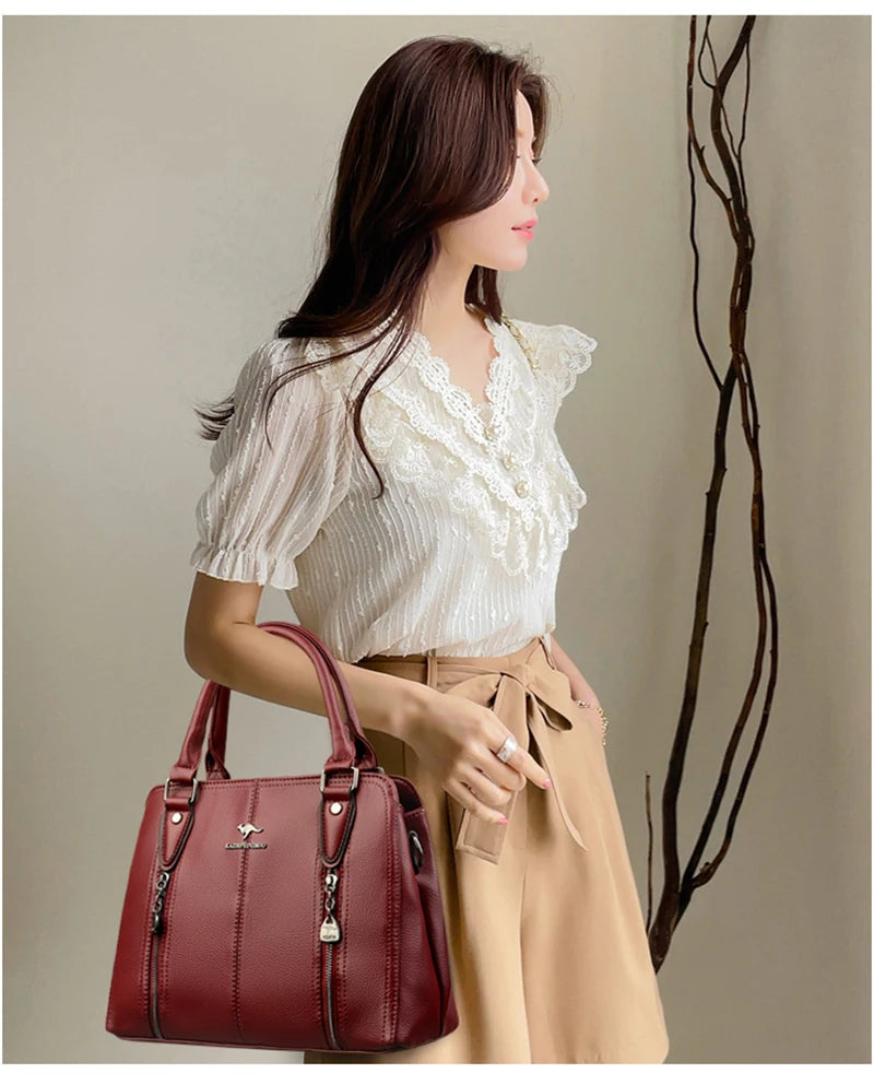 Luxury Leather Handbags Bags