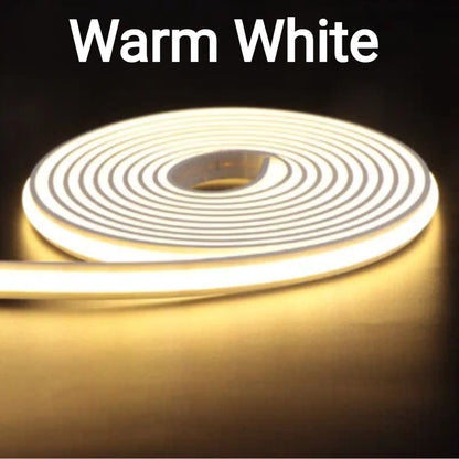 1-30M Flexible Solid Silicone COB LED Strip