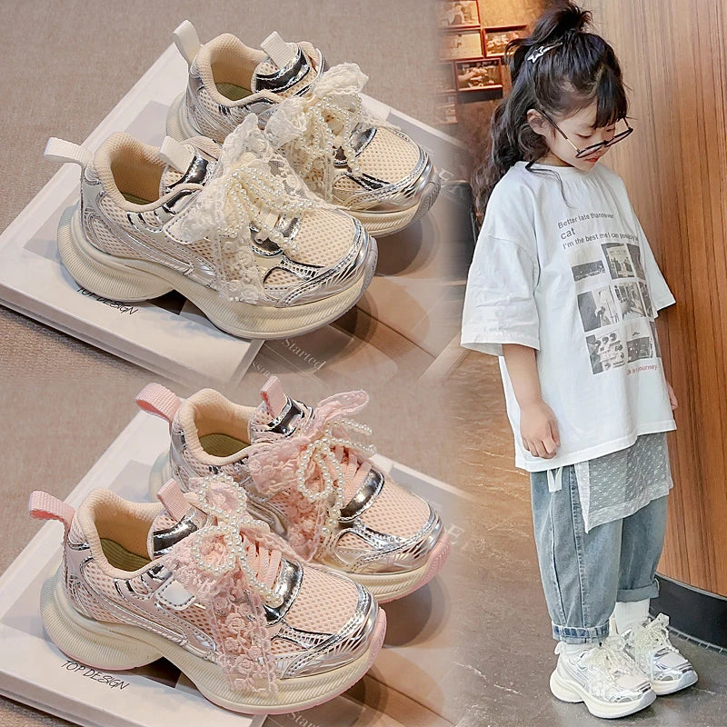 Girls Sports Soft Non-slip Shoes