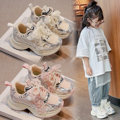 Girls Sports Soft Non-slip Shoes