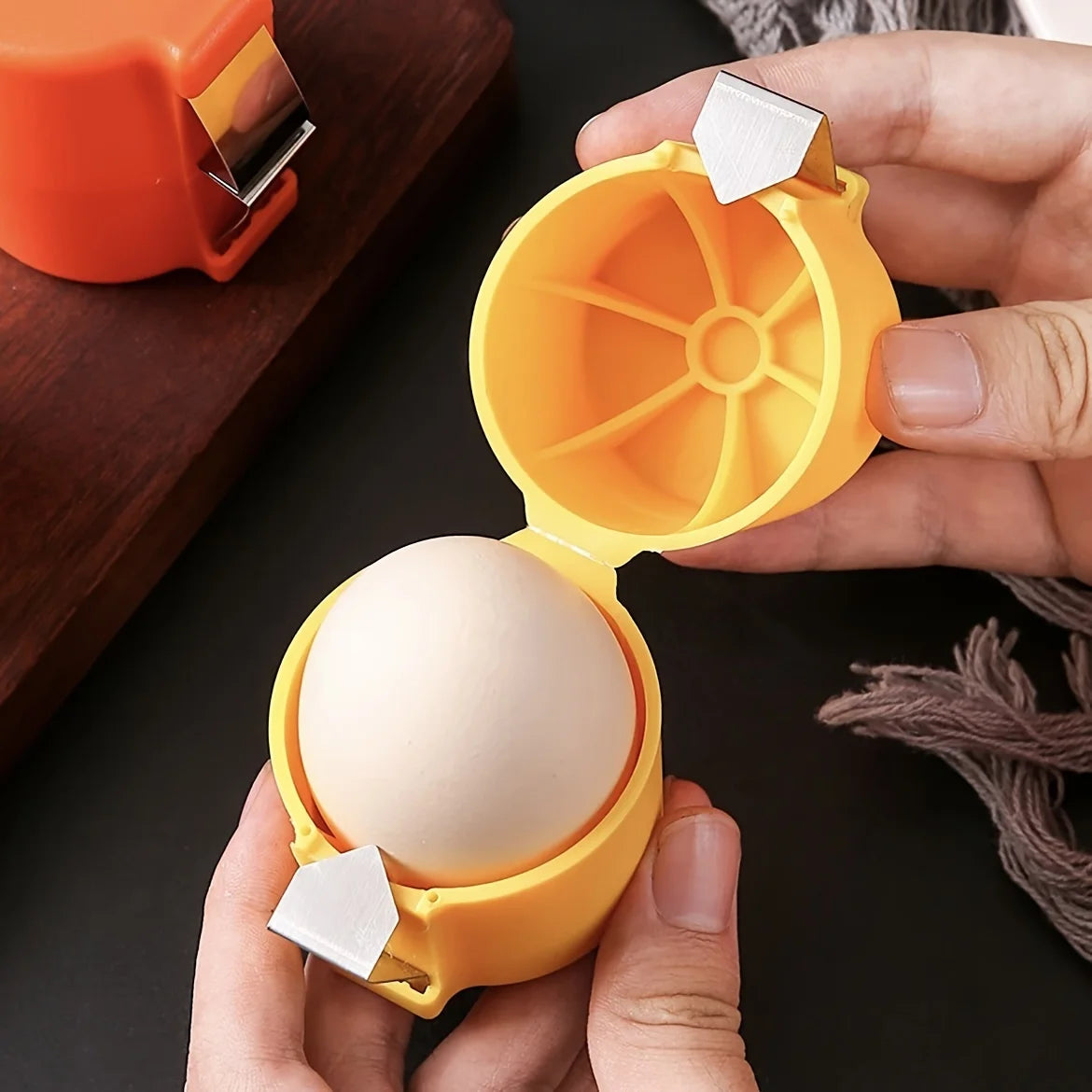 Plastic Egg Shell Opener Manual Eggs Breake