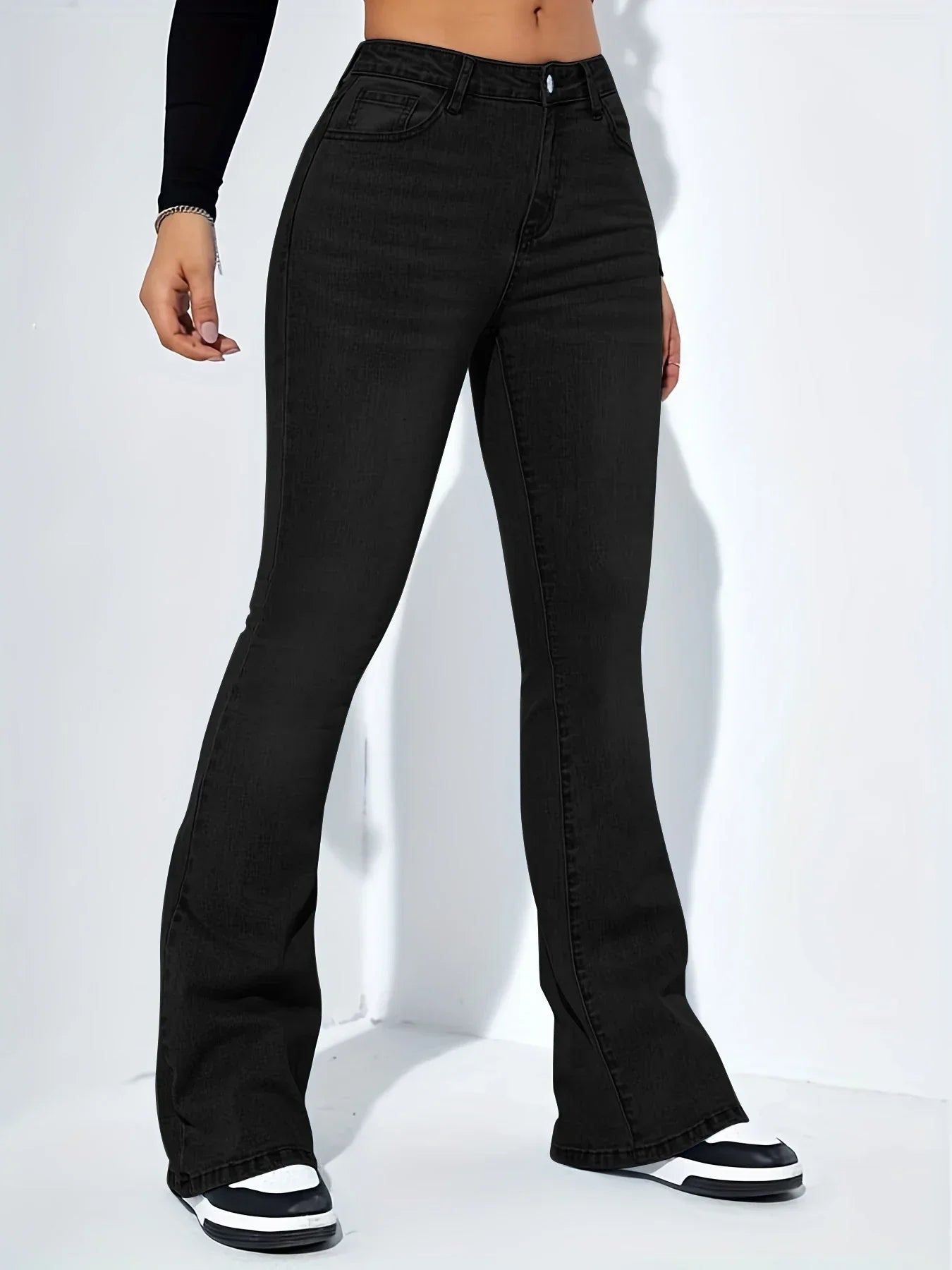 High waist stretch pants Jeans
