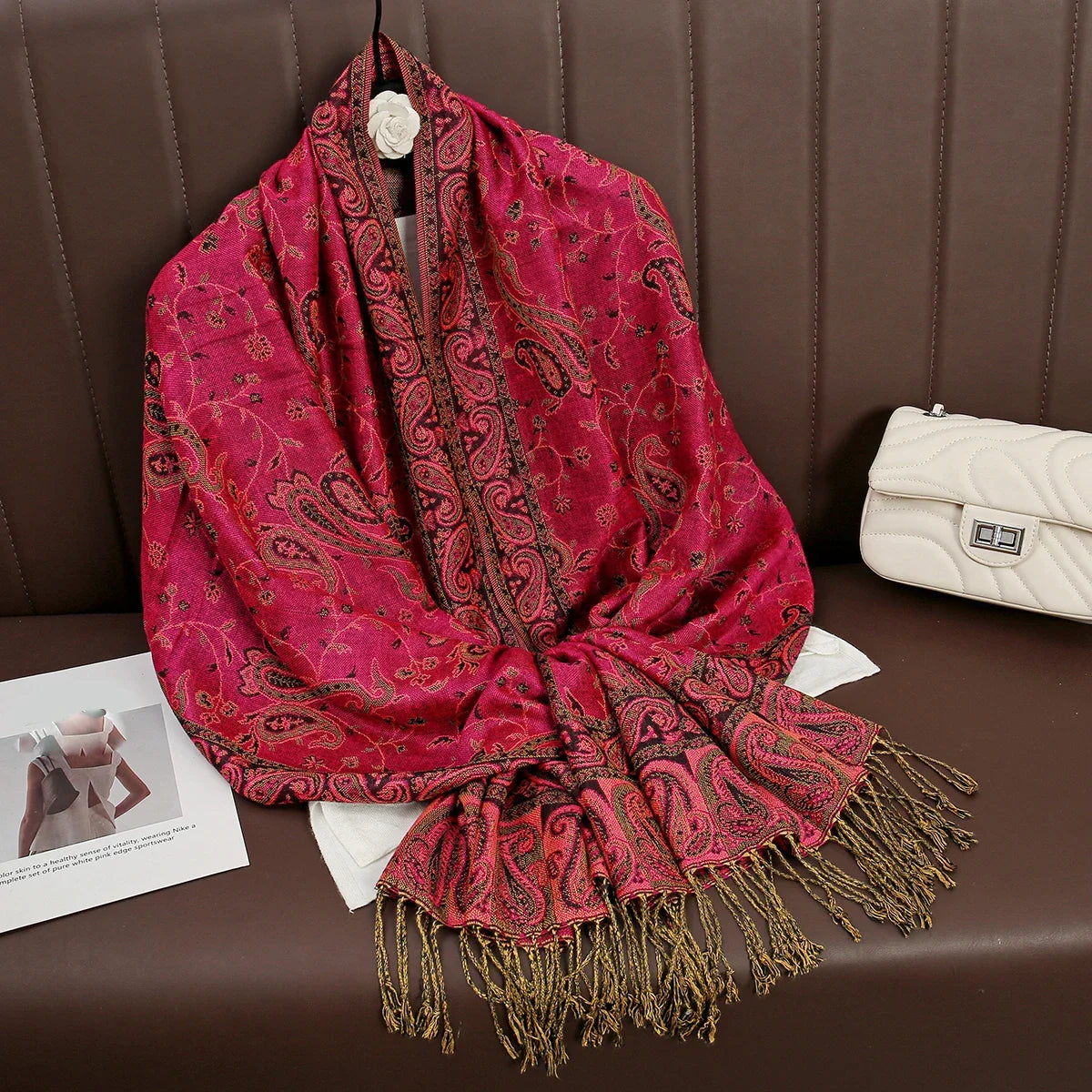 Luxury Cashmere Pashmina Shawl Scarves