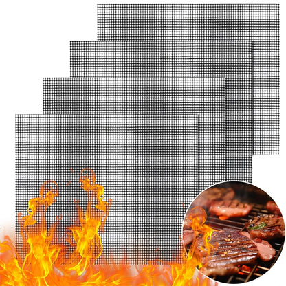 Barbecue Mats Barbecue Grill Mesh High Temperature Resistant Cuttable