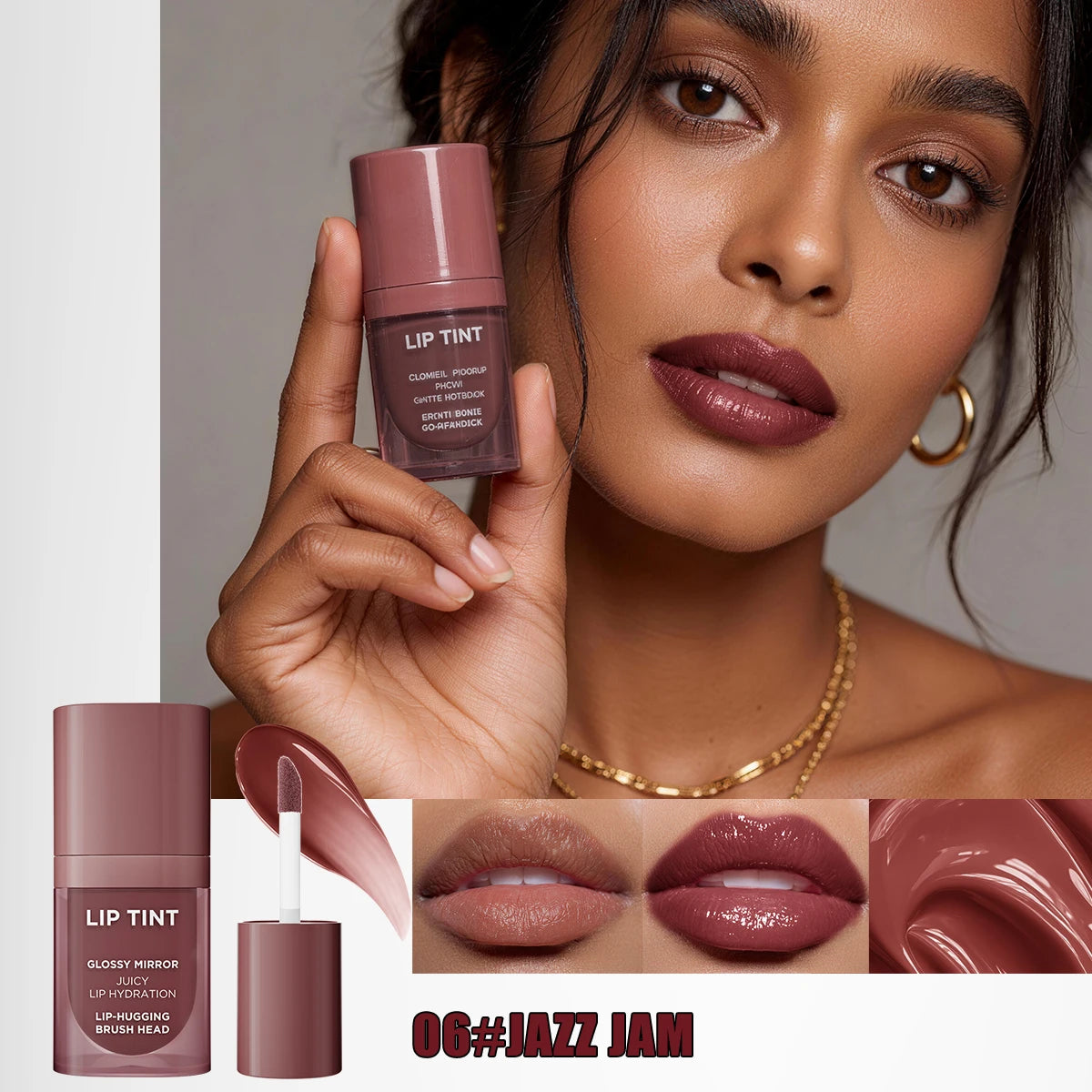 6 Colors Matte Velvet Lip Gloss Waterproof Non-stick Cup Long Lasting Moisturizing Lipstick