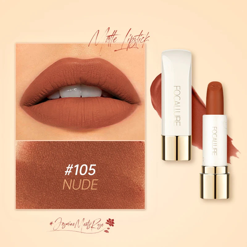 16 Shades Matte Lipstick Natural Super Soft Lip Sticks Waterproof Lip Glaze Balm