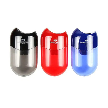 Double Hole and One Hole Pencil Sharpener Transparent