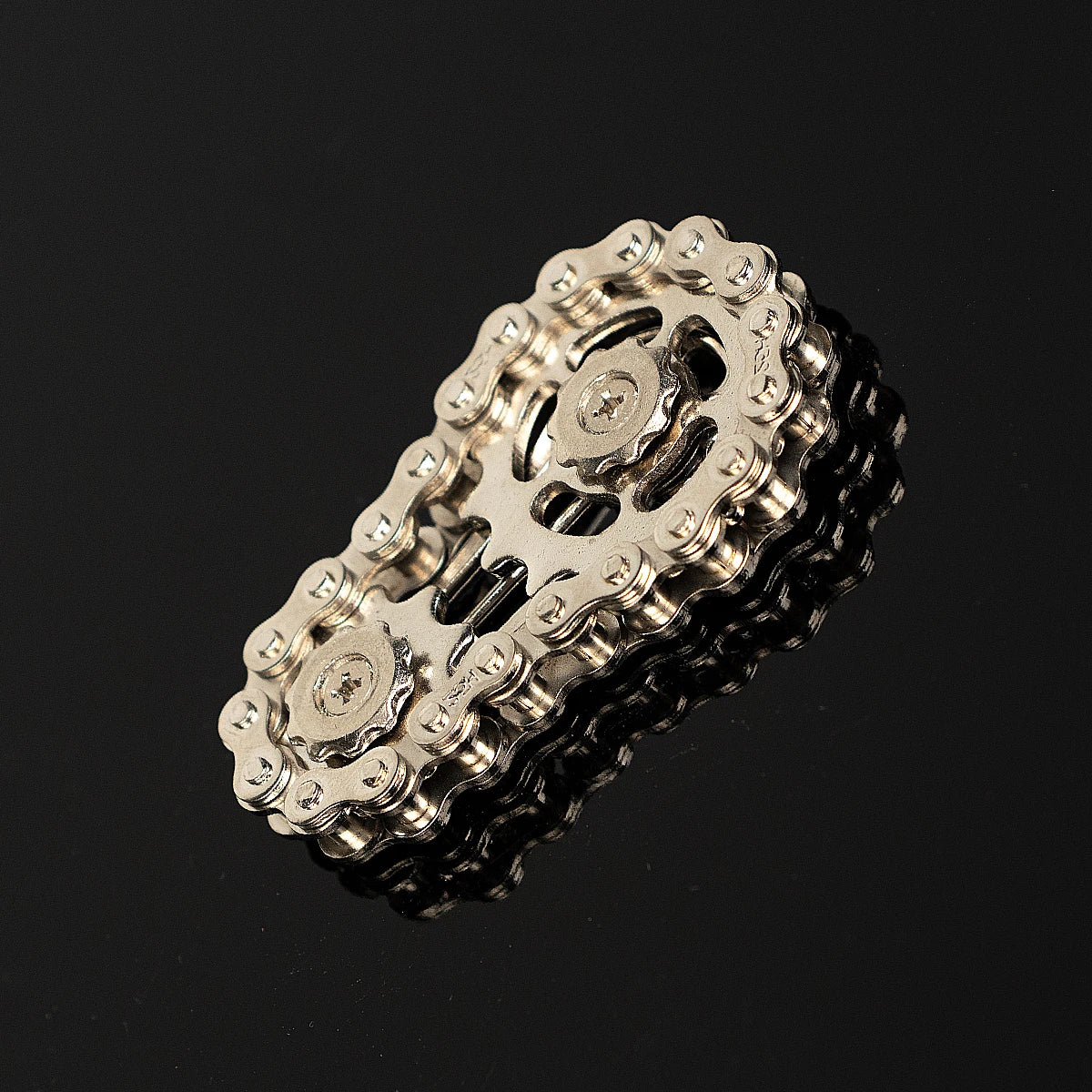 Bicycle Chain Finger Spinner Stress Relief