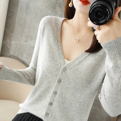 V-Neck Wind Loose Sweater