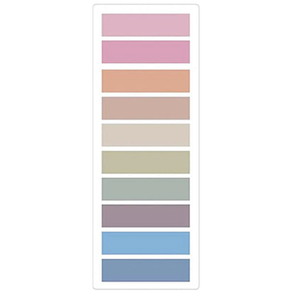 2400S Transparent Colorful Index Creative Memo Pads