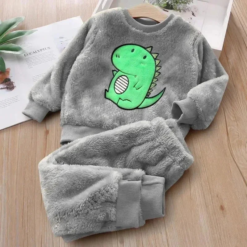 Pajama Bear Kids Pajamas Winter Girl Pajamas Sets