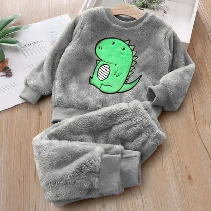 Pajama Bear Kids Pajamas Winter Girl Pajamas Sets