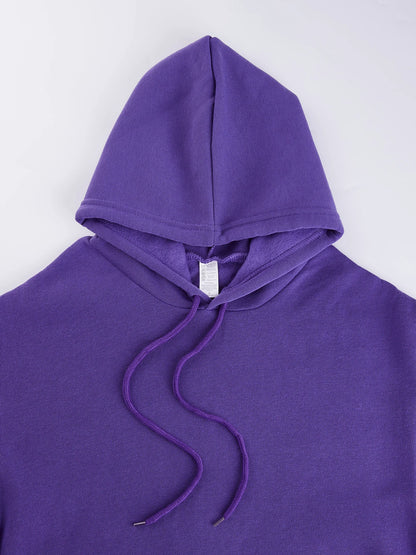 Mix And Match Cartoon Rabbit Prints Hoodie Pocket Streetwear