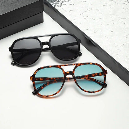 Retro Classic Pilot Men High-end Personalized Sunglasses