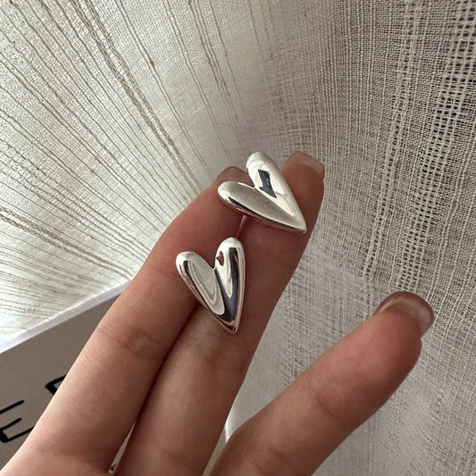 DANA Sterling Silver Heart Earring