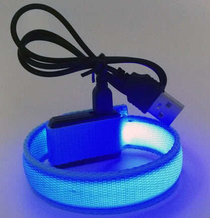 Led Wristband Led Luminous Sports Wrist Strap