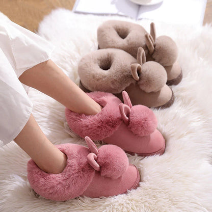 Winter Warm Fur e Rabbit Shoe