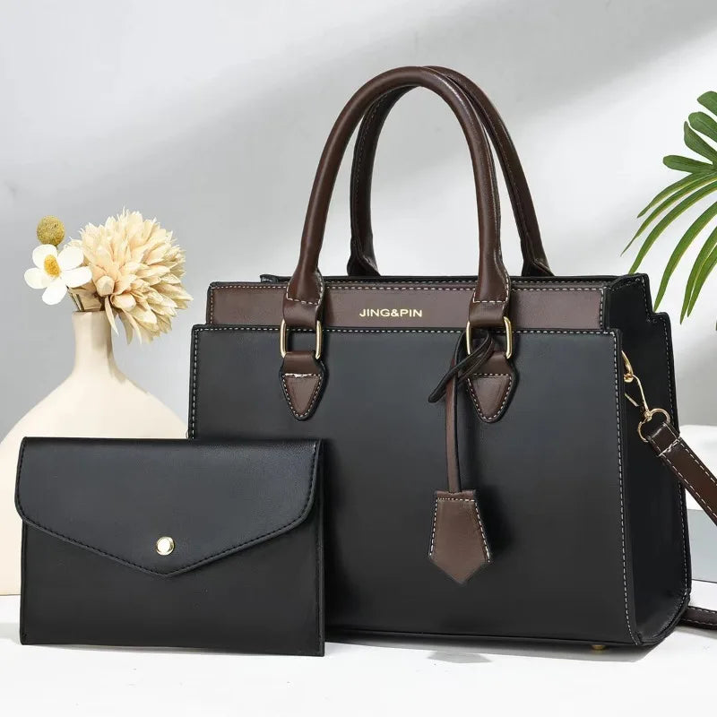 DANA PU Leather Purses Tote Bag
