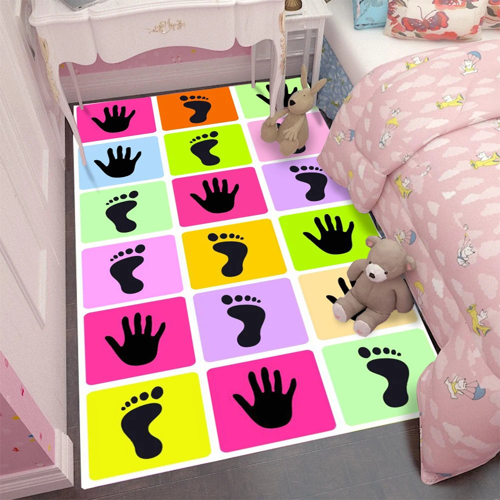 Cute Cartoon Cat Rug Play Mat