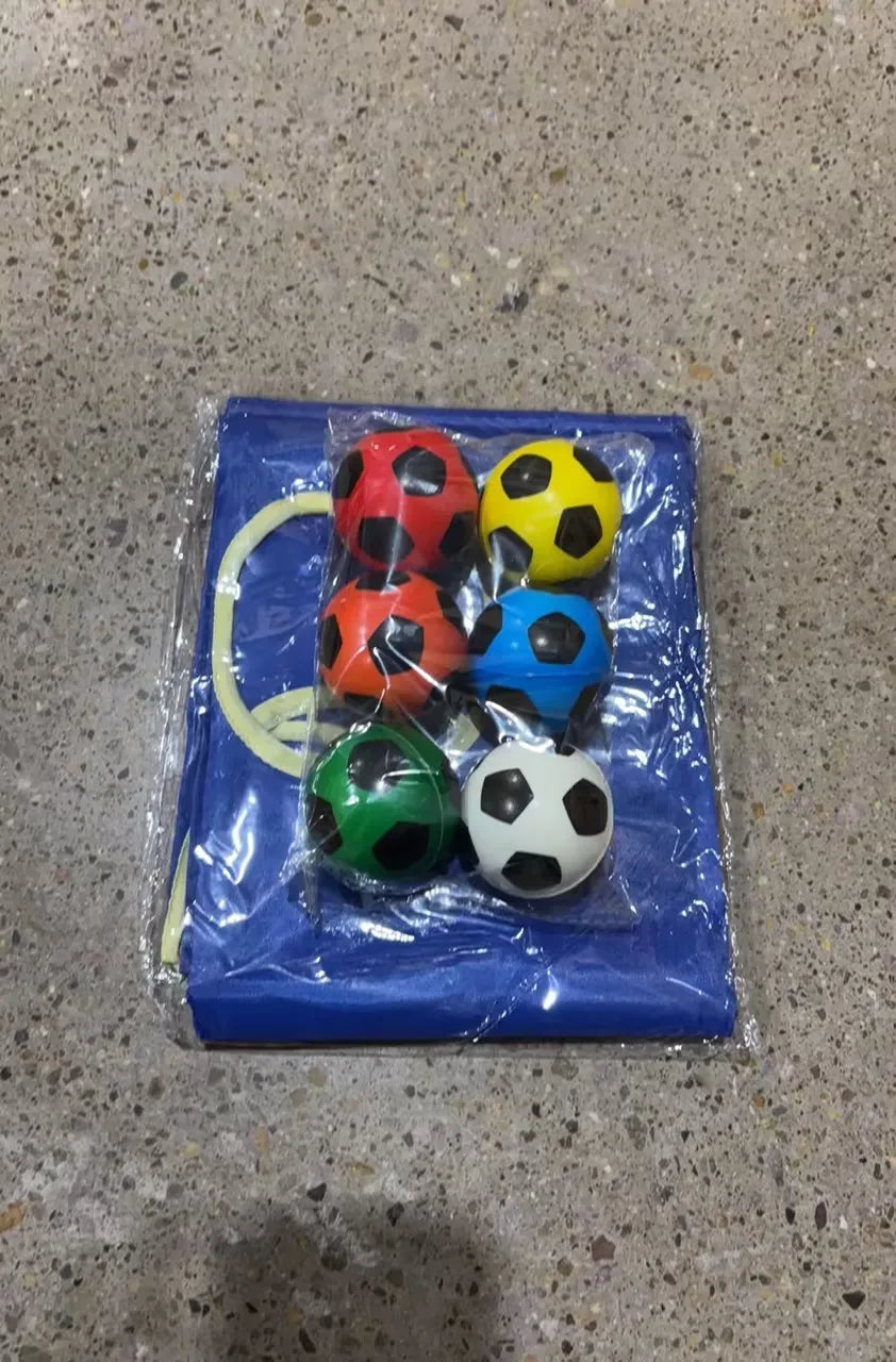 Team Building Cave Cloth Outdoor Game Set with 6 Random Color Balls