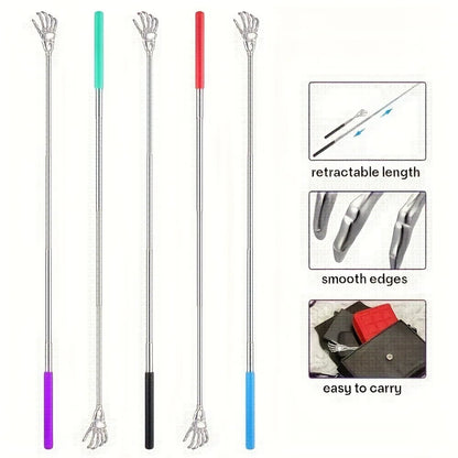 Portable Extendable Back Scratcher Stainless Steel