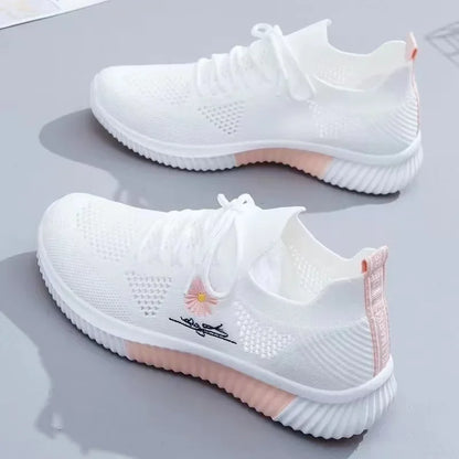 Tenis Vulcanize Air Mesh Breathable Gym Sports Sneakers