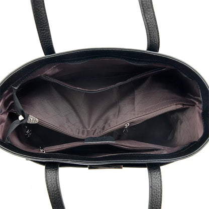Genuine Soft Pu Leather Hand Luxury Tote Bag