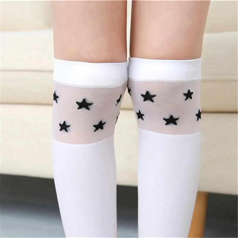 Summer over the knee high long socks