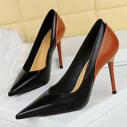 Pumps Thin Heels Party Ladies Shoes
