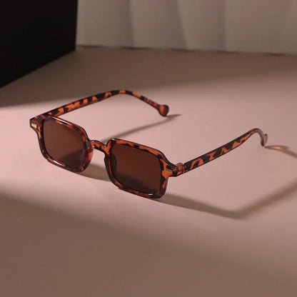Vintage Square Mirror Punk Sunglasses